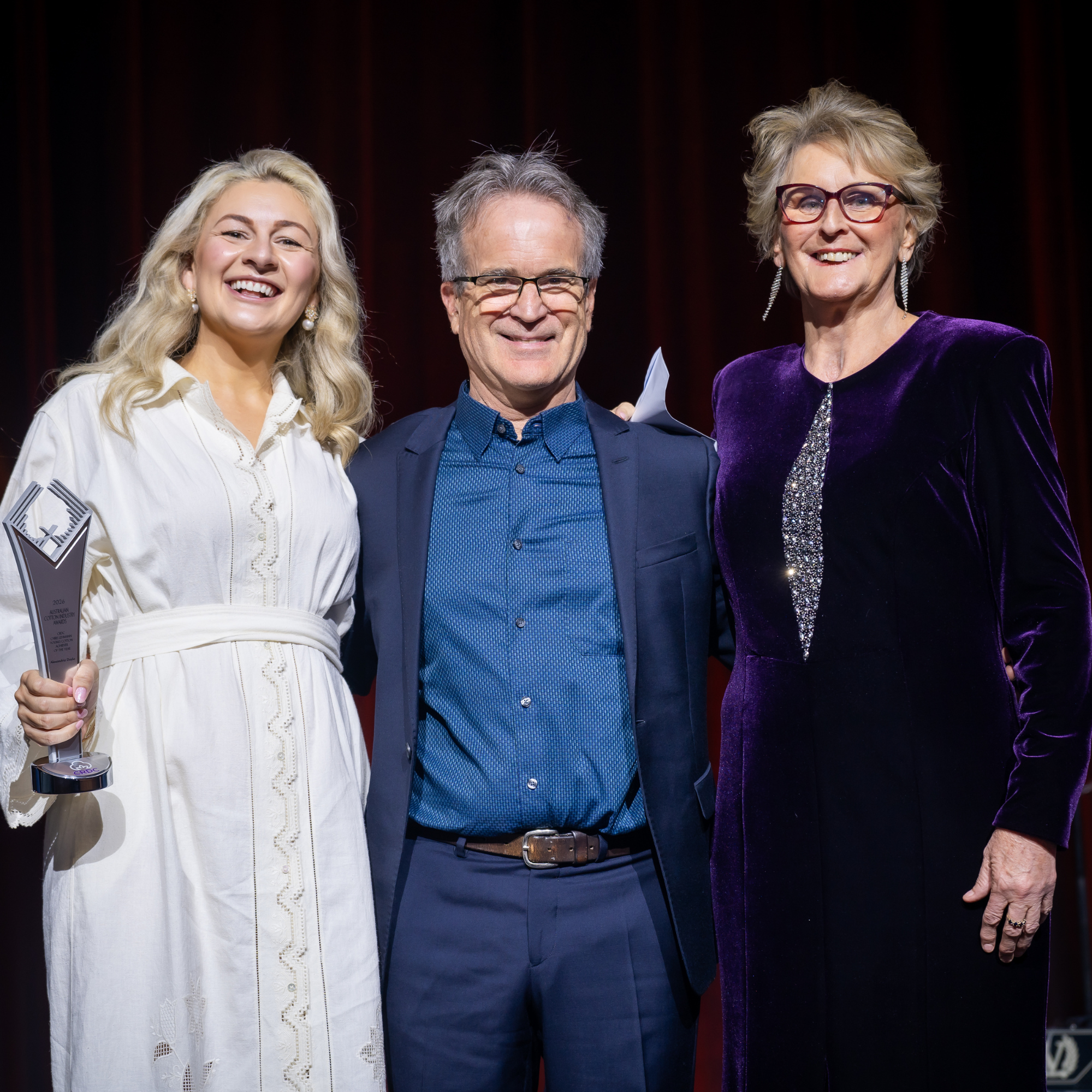 Alexandria Doyle, Allan Williams and Deb Lehmann
