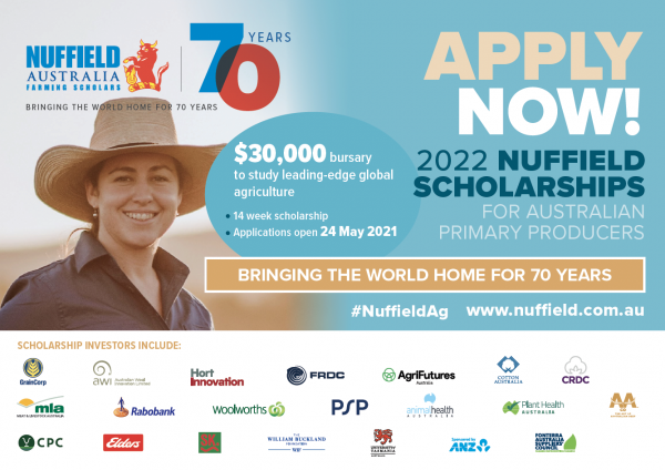 2022 Nuffield scholarships infographic