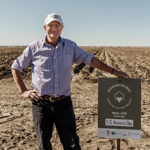 Goondiwindi cotton farmer Sam Coulton