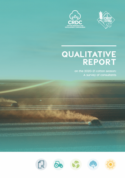 2020-21 cotton consultants survey publication cover image.