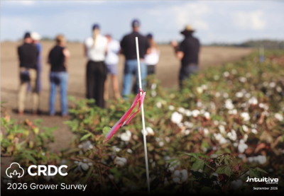Cover of the CRDC Grower Survey 2026