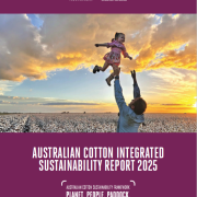 Cover of Australian Cotton Integrated Sustainability Report 2025
